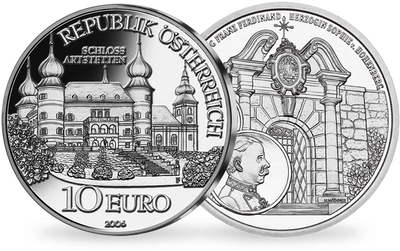 10-Euro-Silbermünze 2004 ''Schloss Artstetten''